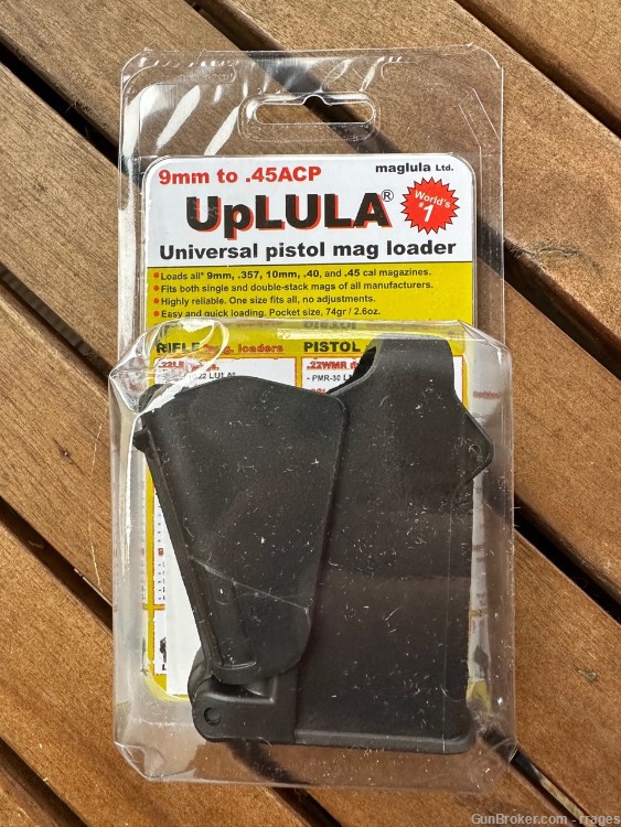 Maglula ltd., UpLula Magazine Loader/Unloader, Fits 9mm-45 ACP,Black-img-0