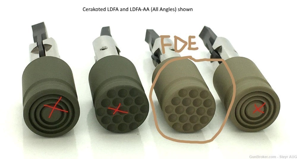 Forward Controls LDFA (Low Drag Forward Assist)  FDE DIMPLED-img-3