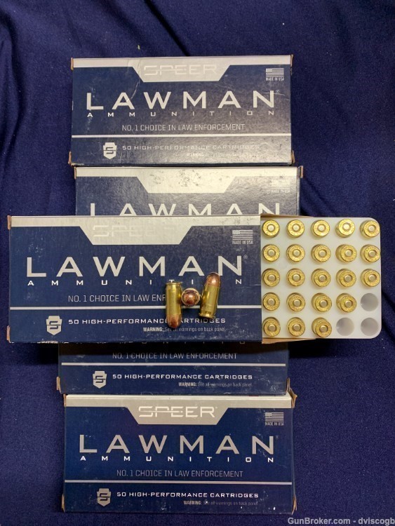 Speer Lawman .380 ACP High performance - 250 rounds-img-0