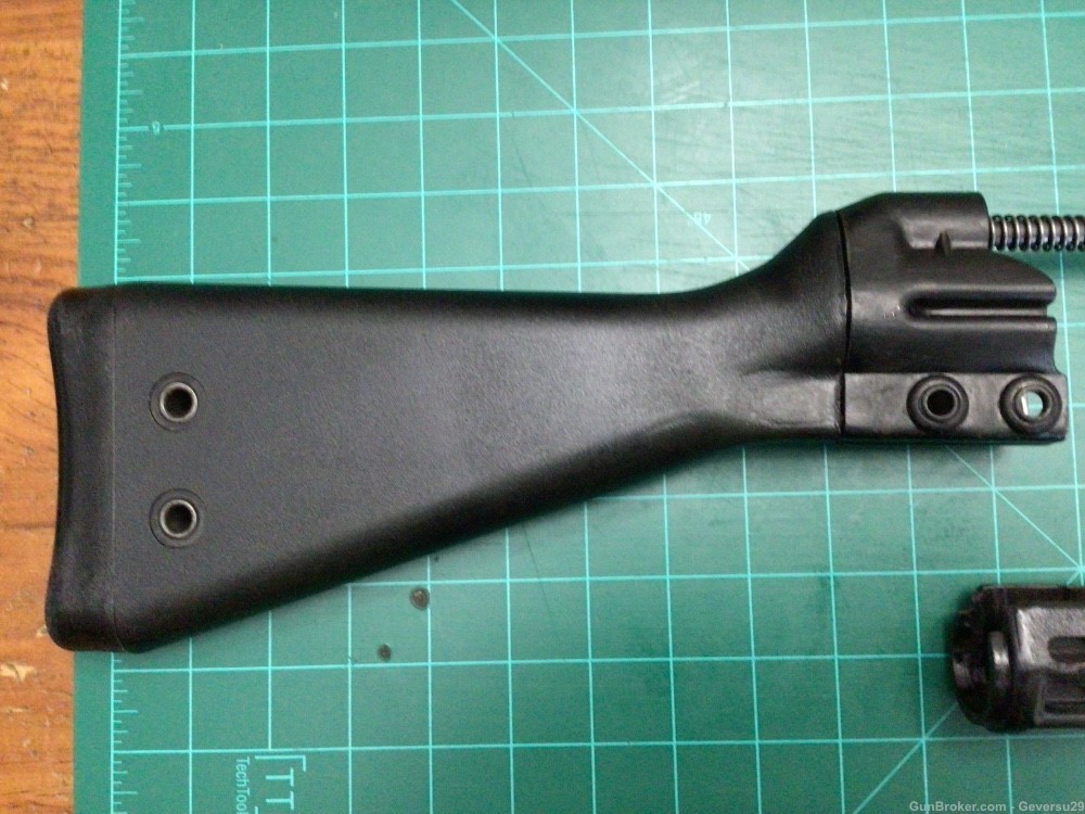 H&K G3 Stock assembly and Handguard, Black. -img-3