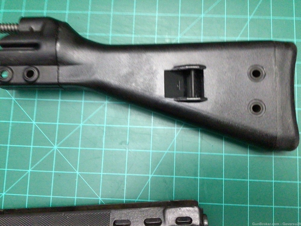 H&K G3 Stock assembly and Handguard, Black. -img-2