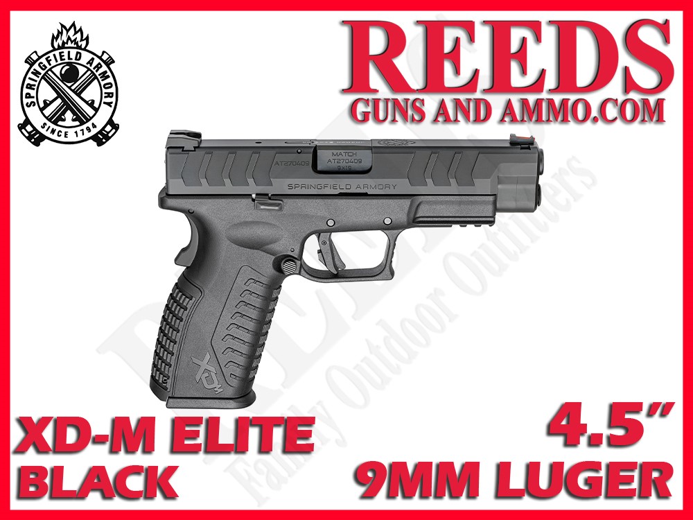 Springfield Armory XD-M Elite Ca Comp 9mm 4.5in 2-10Rd Mags XDME9459BCA-img-0