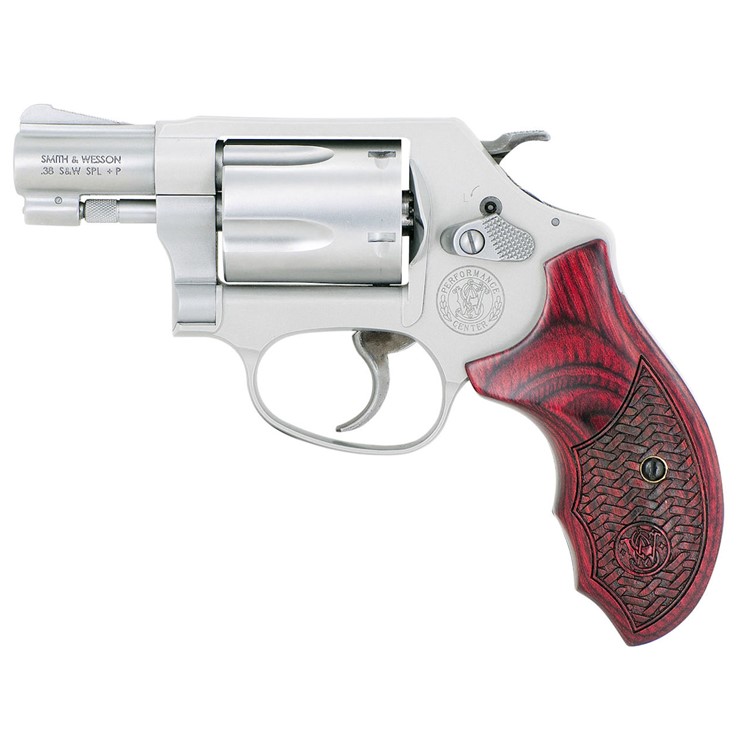 Smith & Wesson Model 637 Enhanced Action Revolver 1.875 .38 S&W Special +P -img-1