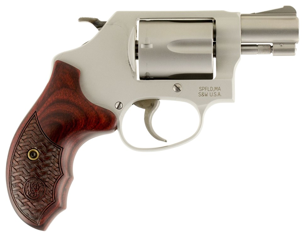 Smith & Wesson Model 637 Enhanced Action Revolver 1.875 .38 S&W Special +P -img-2
