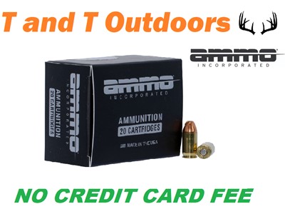 Ammo Inc 380090JHPA20 Signature 380 ACP 90 gr Jacketed Hollow Point (JHP...
