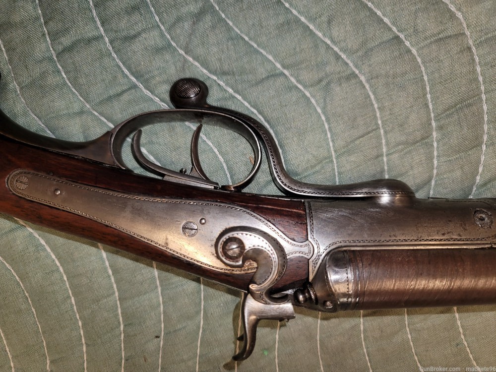 C. Franz Keller Suhl German 16 gauge  Shotgun -img-9