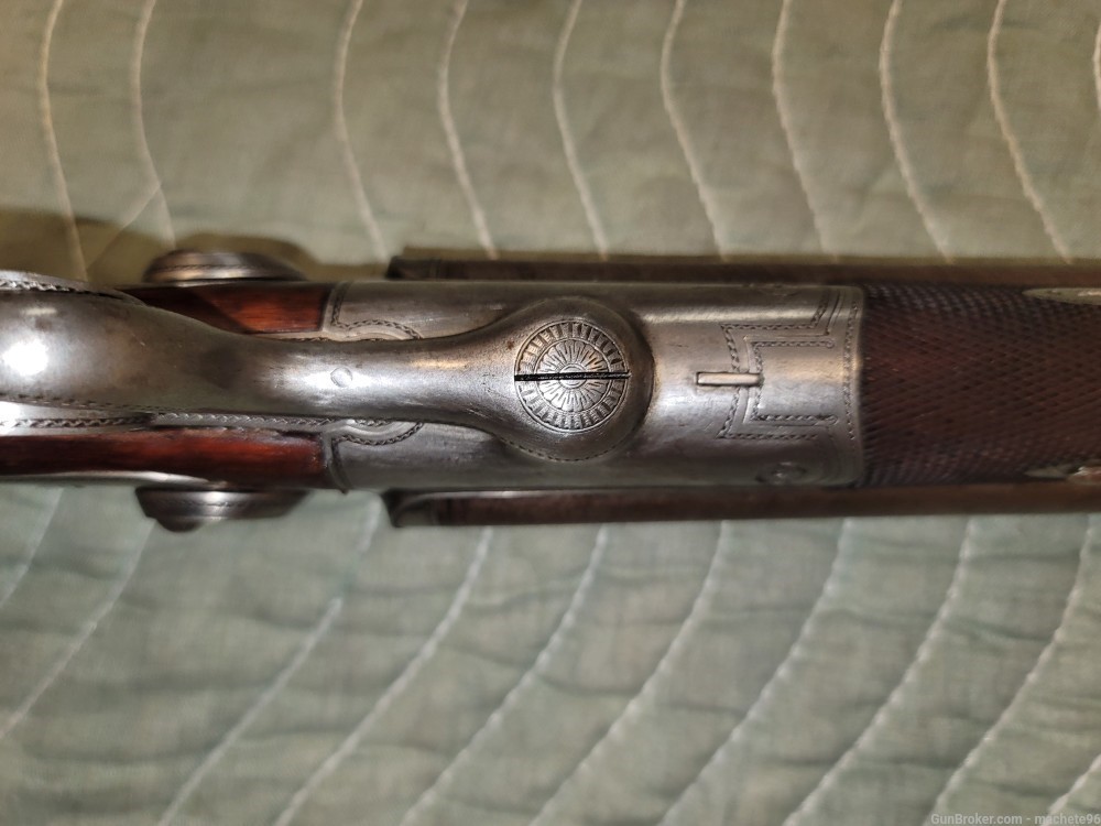 C. Franz Keller Suhl German 16 gauge  Shotgun -img-10