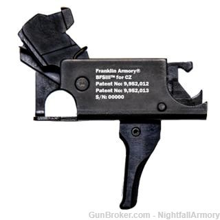 Franklin Armory Binary trigger pack CZ Scorpion BFSIII CZ-S1 9mm FLAT trig-img-0