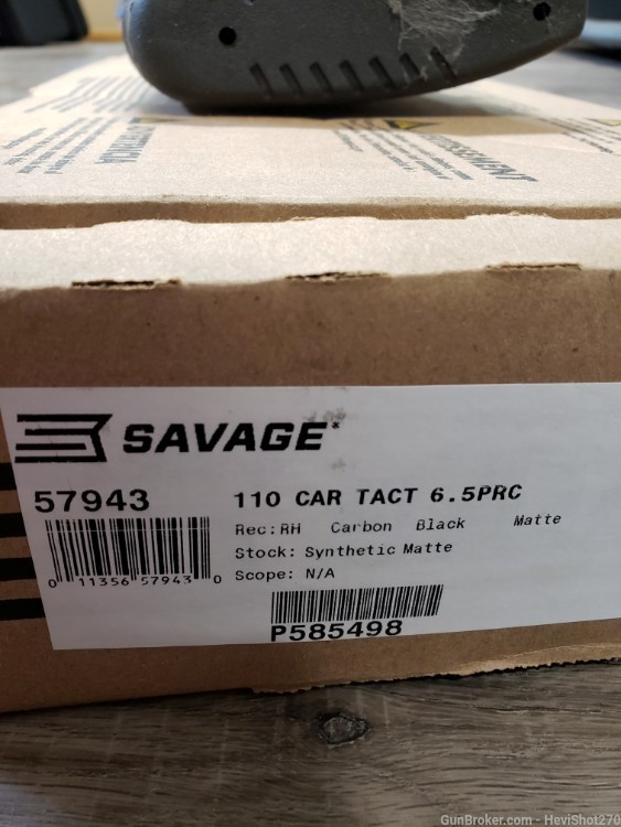 NEW Savage 110 Carbon Tactical 6.5 PRC FDE Dark Earth 24" 6.5prc-img-7