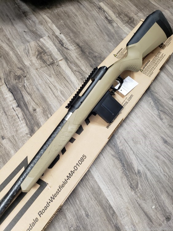 NEW Savage 110 Carbon Tactical 6.5 PRC FDE Dark Earth 24" 6.5prc-img-5