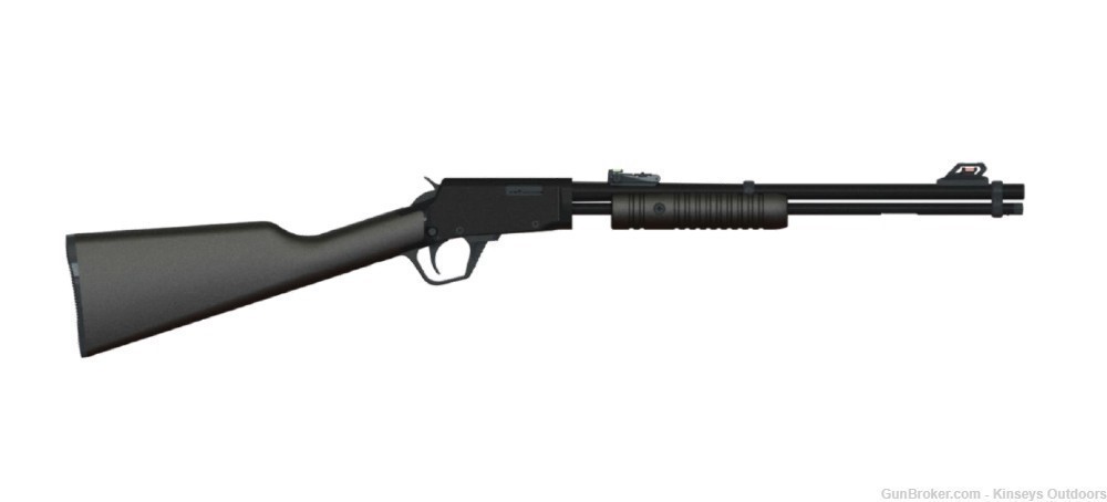 Rossi Gallery Gun 22 LR. 18 in. Synthetic Black-img-0