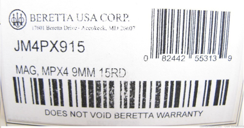 Beretta PX4 Storm 9mm 15rd Magazine -img-1