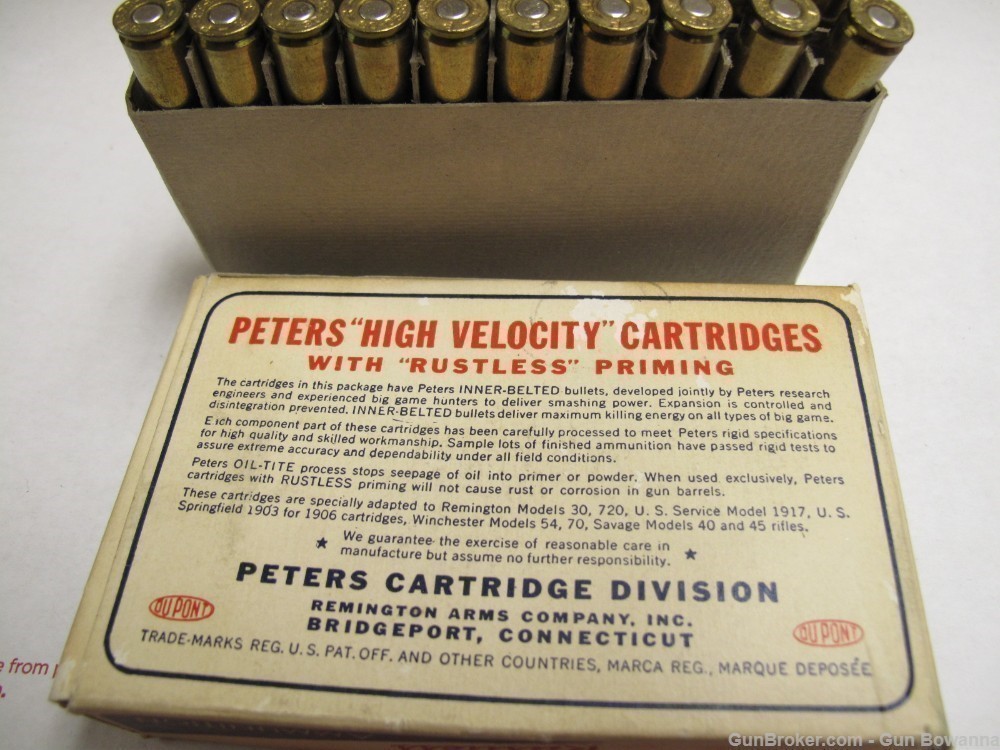 Remington Peters 30-06 3006 180gr Inner Belted 3056 Vintage-img-8