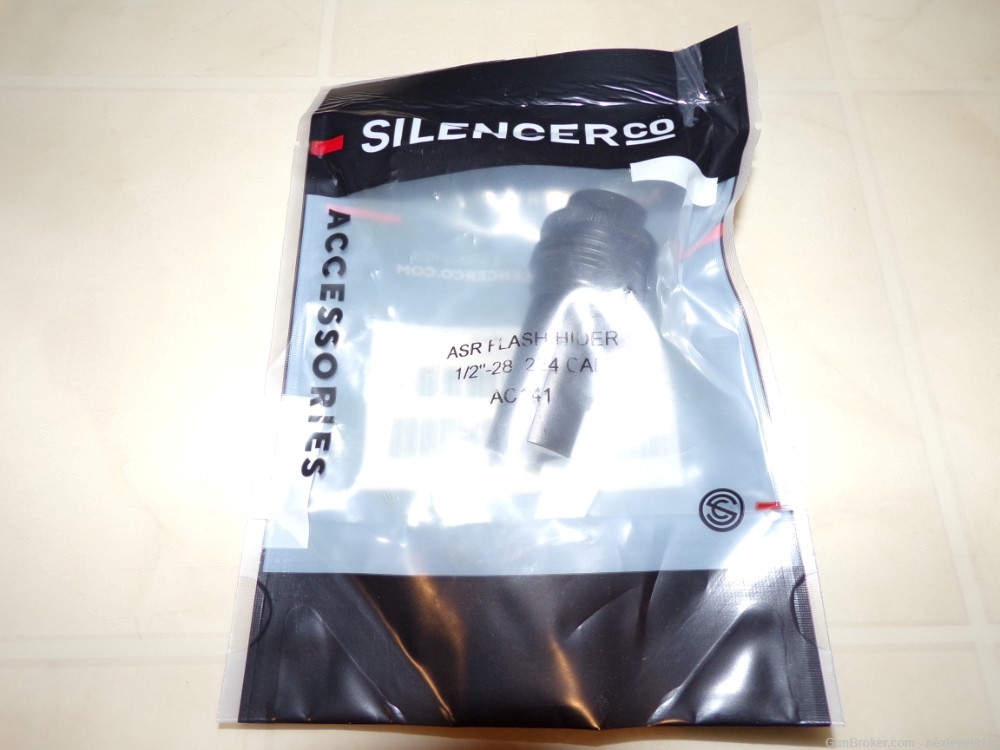 SilencerCo ASR Flash hider 1/2-28 TPI 224 cal-img-2