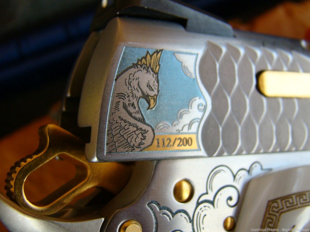 Zeus & Ares matching set #'s 112 / 200 made S&W 1911 .45ACP Gods of Olympus-img-3