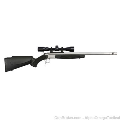 CVA SCOUT TD V2 444 MARLIN 25"BBL W/KRONUS PRO 3-9X40 & CASE-img-0