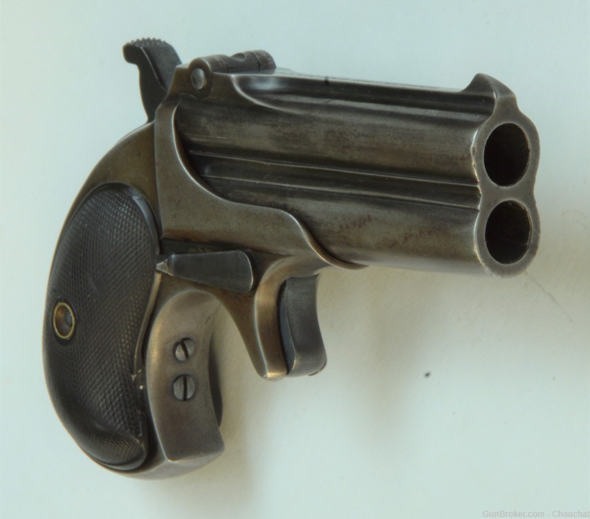 Remington Double Derringer .41 Short Rimfire, Shootable, Unaltered Conditio-img-11