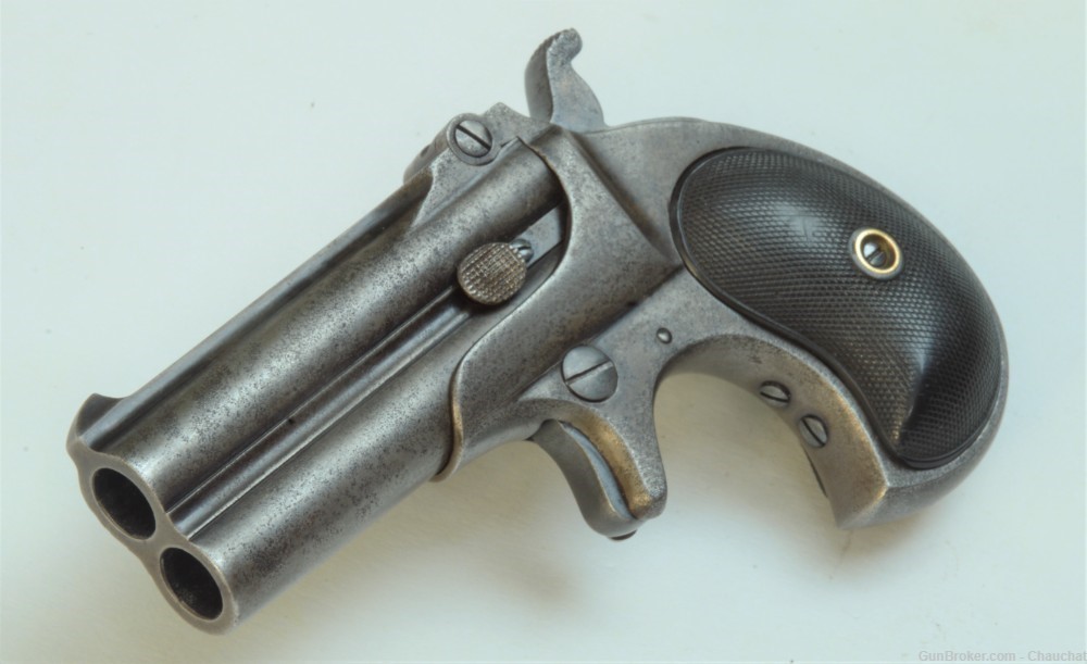 Remington Double Derringer .41 Short Rimfire, Shootable, Unaltered Conditio-img-3