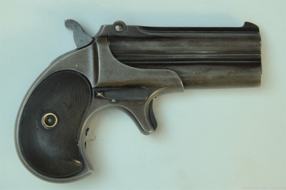 Remington Double Derringer .41 Short Rimfire, Shootable, Unaltered Conditio-img-9