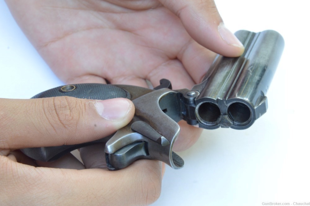 Remington Double Derringer .41 Short Rimfire, Shootable, Unaltered Conditio-img-8