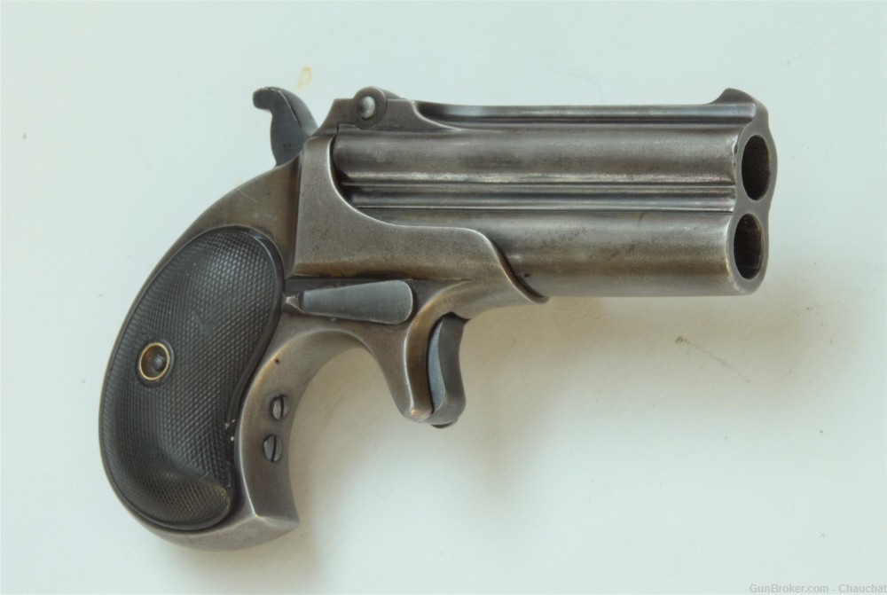 Remington Double Derringer .41 Short Rimfire, Shootable, Unaltered Conditio-img-0