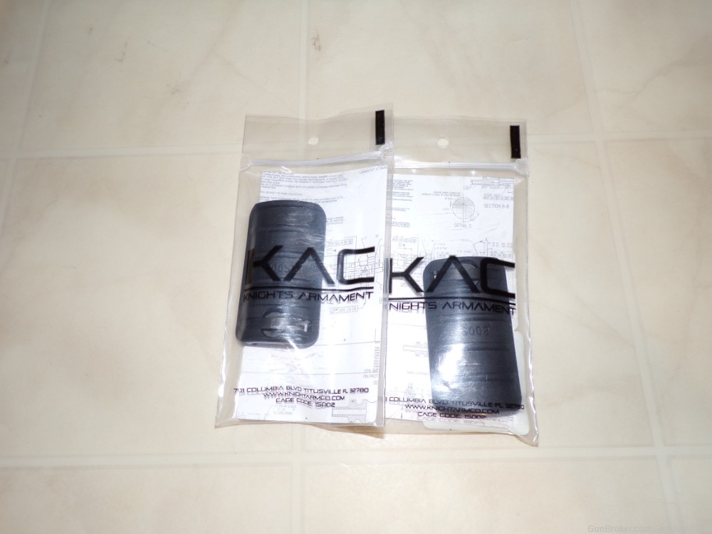 KAC 4 Rib Panels, BLACK, NEW Knight's Armament Company-img-0