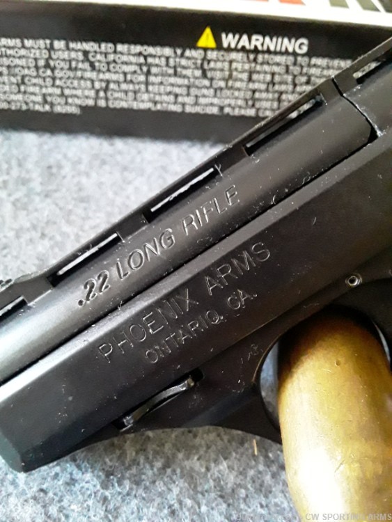 PHOENIX ARMS model HP22A 22LR semi automatic pistol. Ton of fun under $200-img-2