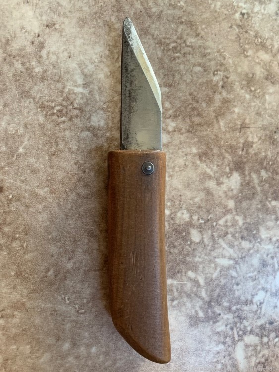 Pre WW2 Japanese Folding Knife Maker Marked-img-2