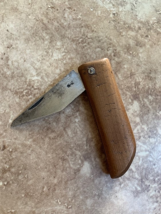 Pre WW2 Japanese Folding Knife Maker Marked-img-3