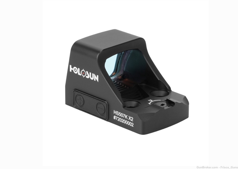 New Holosun HS507K-X2 507k-X2 Reflex Compact Micro Red Dot Sight 2MOA 32MOA-img-1