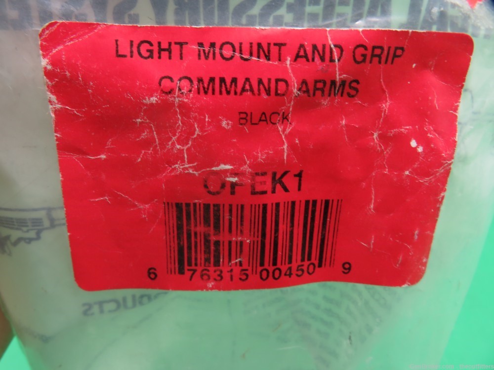 Command Arms Accessories Forearms Grip & Flashlight Adaptor OFEK1 Black-img-7