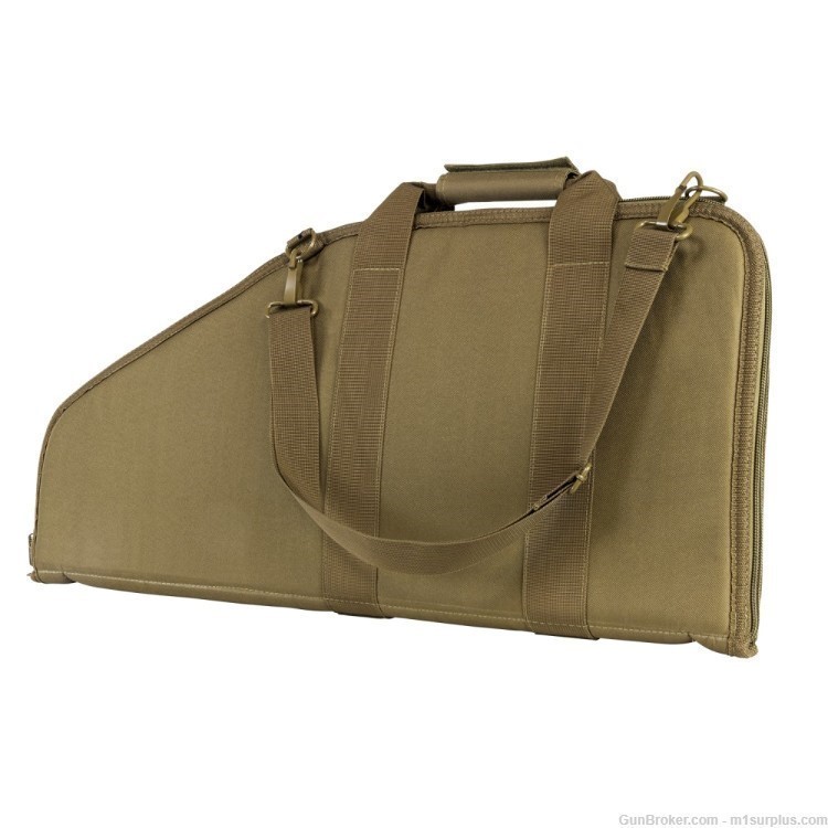 VISM 28" Tactical Tan Gun Case w/ Magazine Pouches for Ruger AR556 PISTOL-img-2