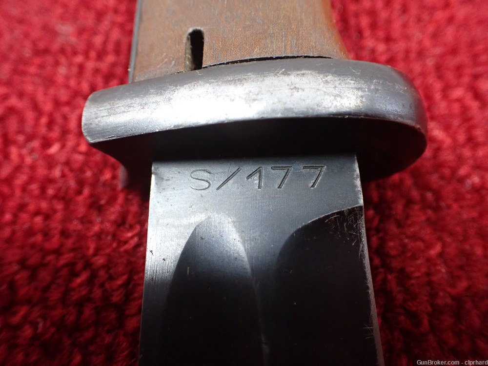 Pre WWII German Wehrmacht K98 Bayonet S/177 by Ernst Pack & Söhne Solingen-img-4