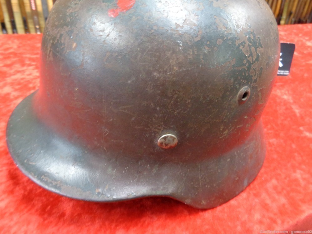M35 German Camo Helmet WWII Germany 1939 Waffen ET66 World War 2 WE TRADE-img-5