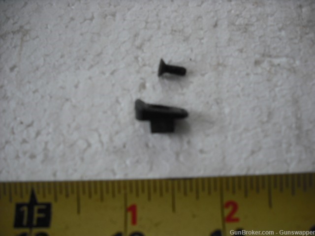 Gun Parts EAA Windicator 38 Special Thumb Piece & Screw Part No Reserve-img-0