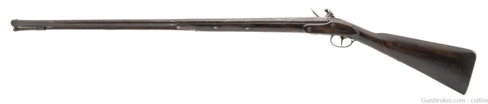 English Flintlock Fowler with Simmons Lock plate 14ga (AL9880)-img-3