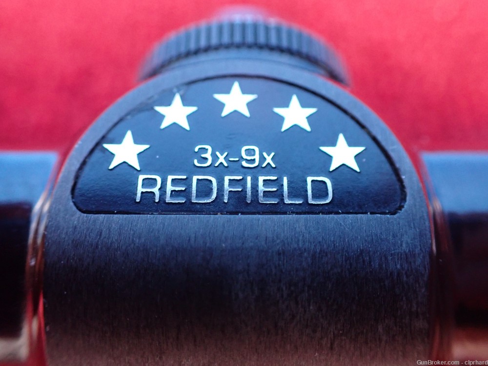 Vintage Redfield 3x-9x Scope with Duplex & Gloss Black Finish -img-2