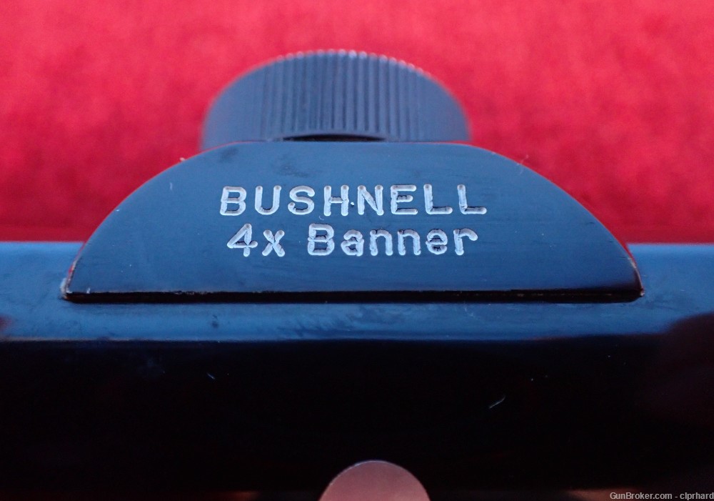 Vintage Bushnell Banner 4x Wide Angle Scope with Duplex Reticle-img-2