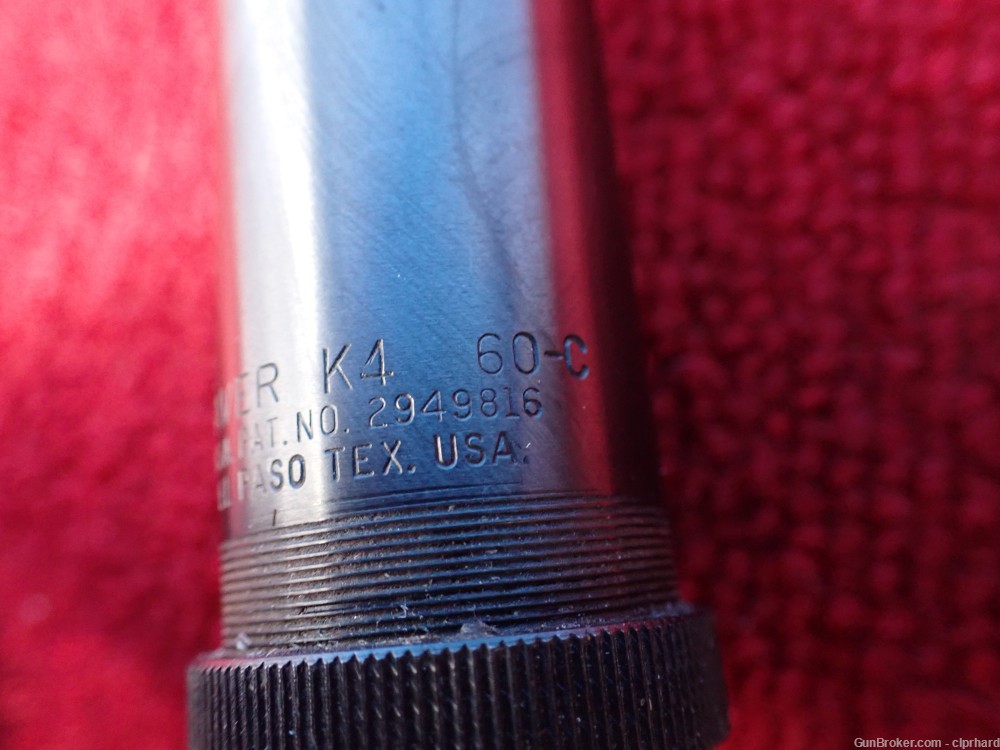 Vintage Weaver K4-60C Scope with Target Dot Reticle -img-2
