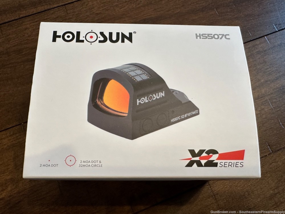 Holosun Classic Micro Red Dot Sight, HS507C-X2-img-0