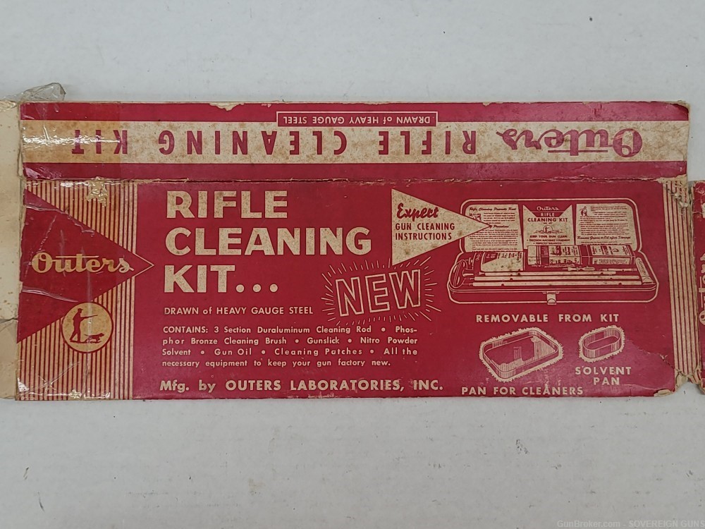 Vintage Outers Rifle Cleaning Kit No. 477-img-3