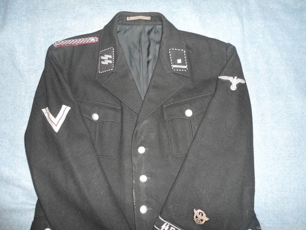 SS Police TUNIC / JACKET original WW2 German SS Polizei 3rd Reich uniform-img-0