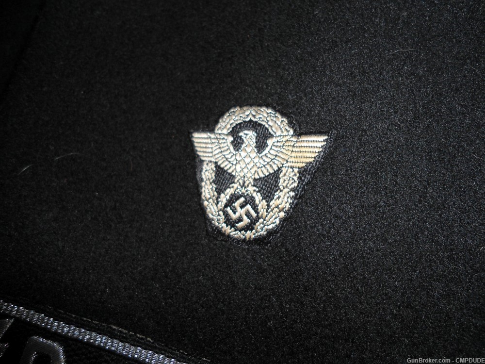 SS Police TUNIC / JACKET original WW2 German SS Polizei 3rd Reich uniform-img-13