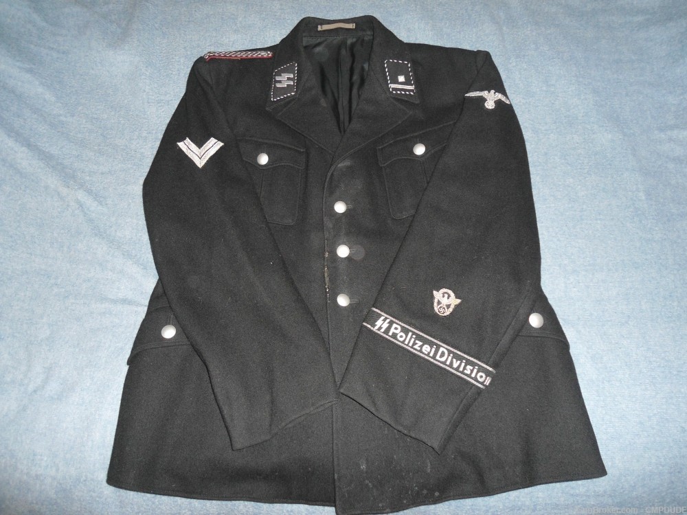 SS Police TUNIC / JACKET original WW2 German SS Polizei 3rd Reich uniform-img-37