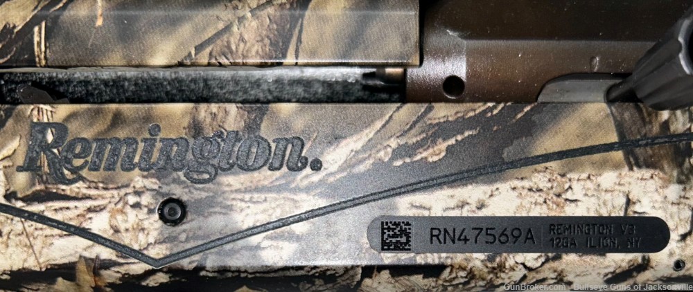 Remington V3 12ga. 24" Fully Rifled Barrel Mossy Oak Break-Up Country-img-4