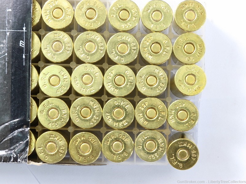 455 Webley Revolver Ammunition Lot 3 Boxes-img-3