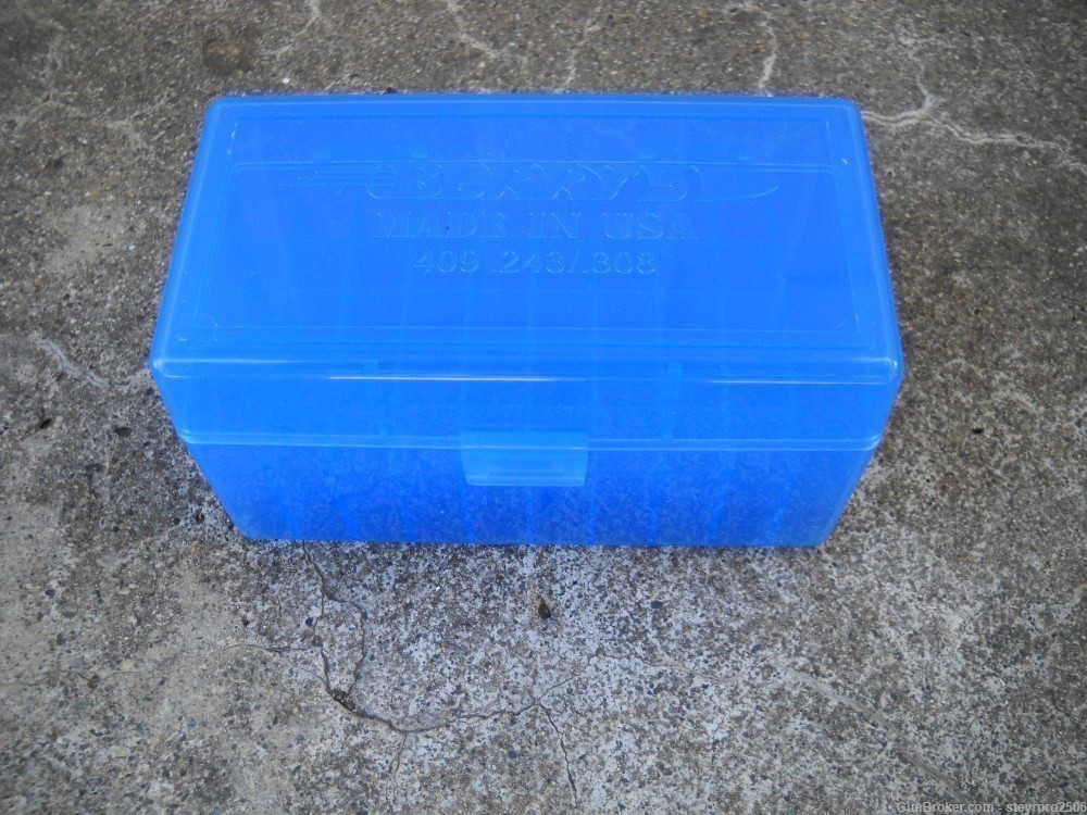 Berry's Ammo BOX 409 .243/.308 CAL 50/Rd Blue 3 Ct. Fits 308/243-img-0