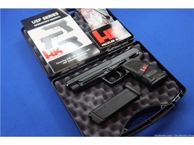 Heckler & Koch Model USP EXPERT Pistol H&K 9MM USP9 V1 15RD HK NEW 5.16" NR