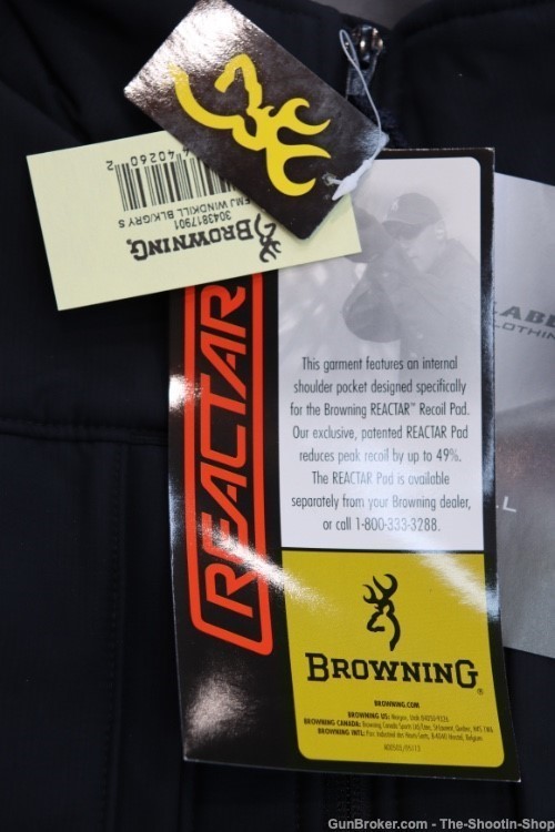 Browning Black Label FMJ WINDKILL Tactical Jacket Mens Medium BLACK & GRAY-img-12
