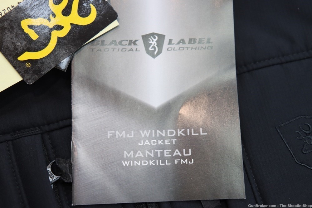 Browning Black Label FMJ WINDKILL Tactical Jacket Mens Medium BLACK & GRAY-img-11